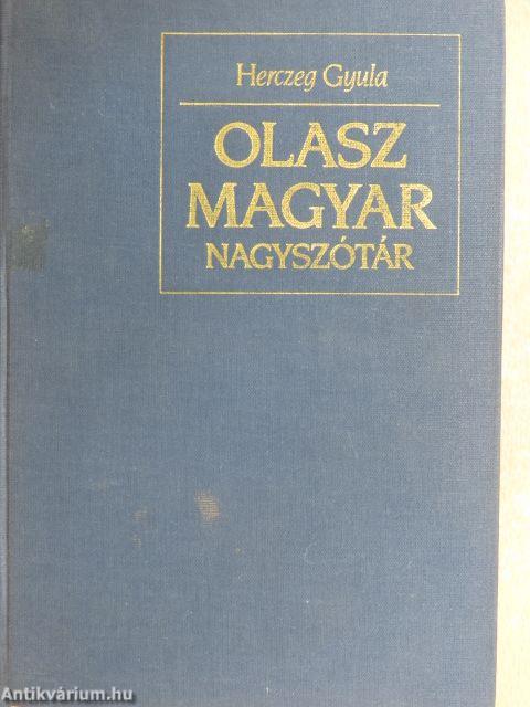 Olasz-magyar nagyszótár 1-2.