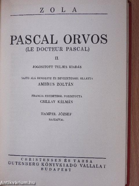 Pascal orvos I-III.