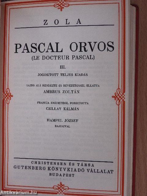 Pascal orvos I-III.