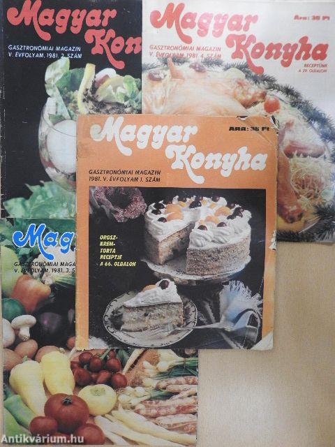 Magyar Konyha 1981/1-4.