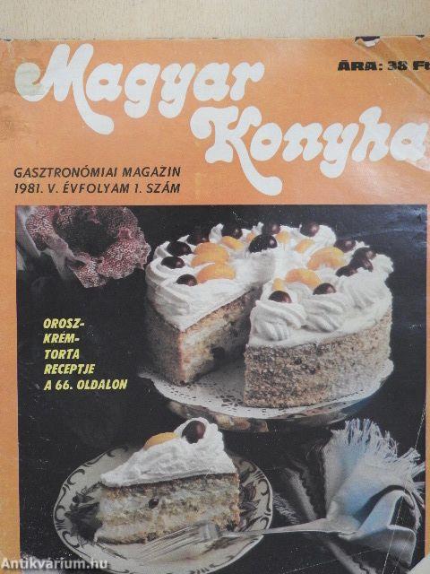 Magyar Konyha 1981/1-4.