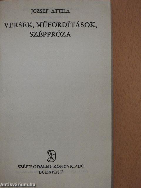 József Attila művei I. (töredék)