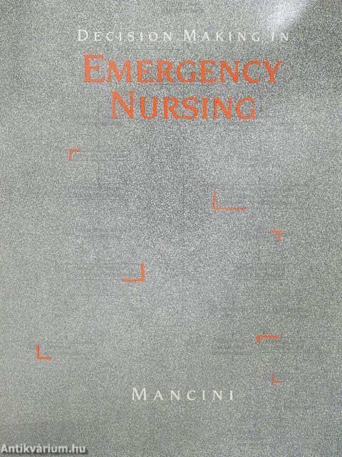 Decision Making in Emergency Nursing