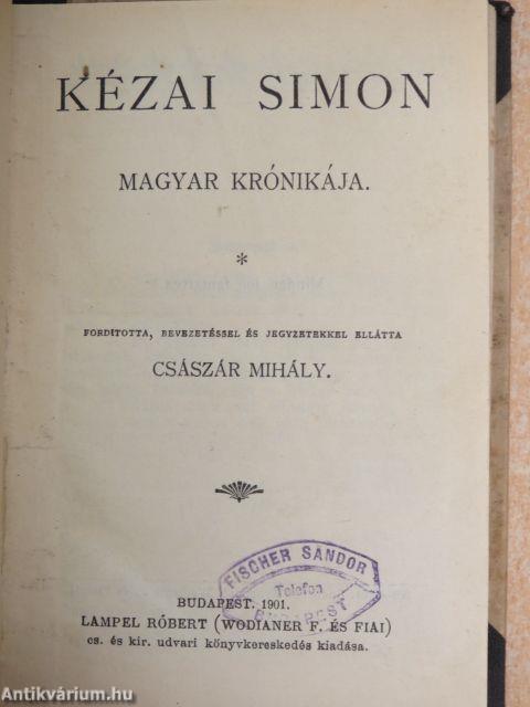 Kézai Simon Magyar krónikája