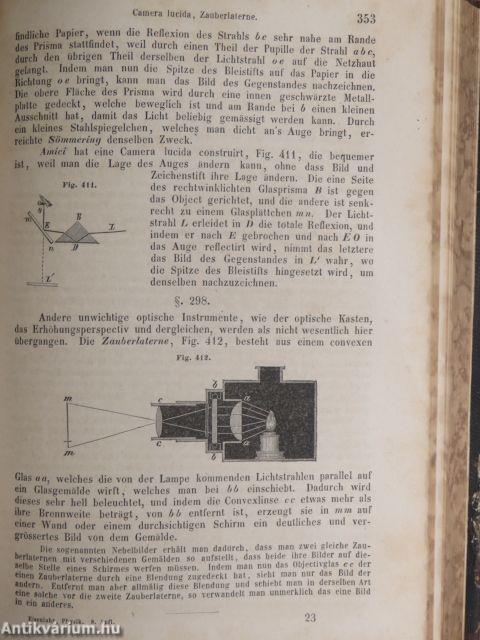 Lehrbuch der Physik zum Gebrauche bei Vorlesungen und zum Selbstunterrichte