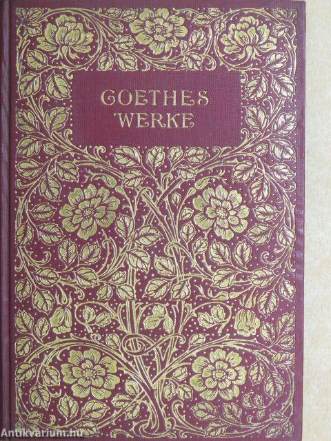 Goethes Werke 20. (gótbetűs)