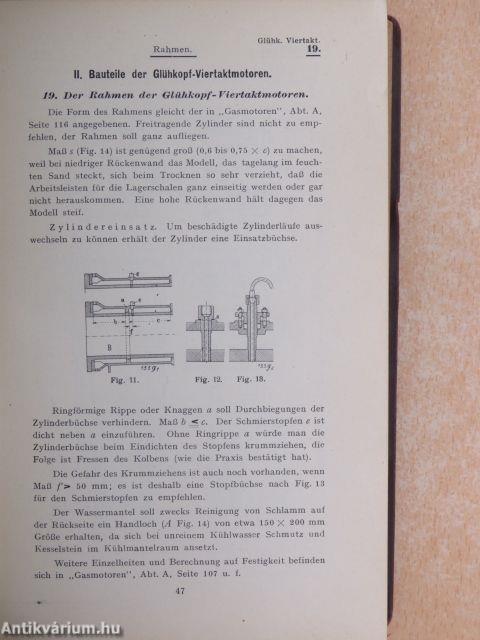 Ölmotoren in Viertakt- und Zweitaktbauart I. (töredék)