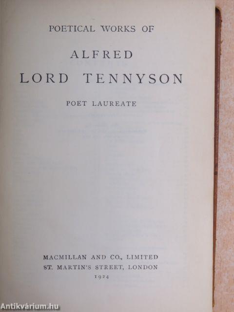 Poetical works of Alfred Lord Tennyson