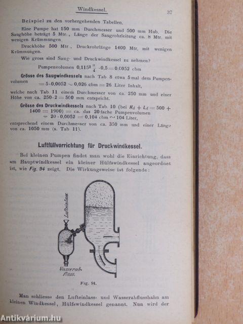 Pumpen u. Kompressoren I. (töredék)