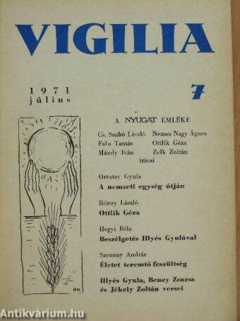 Vigilia 1971. július