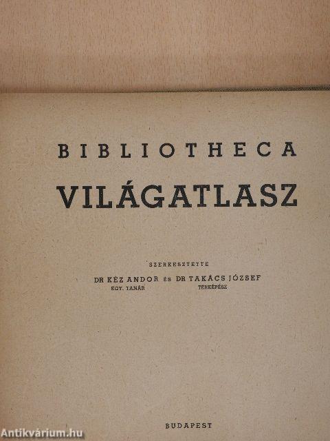 Bibliotheca világatlasz