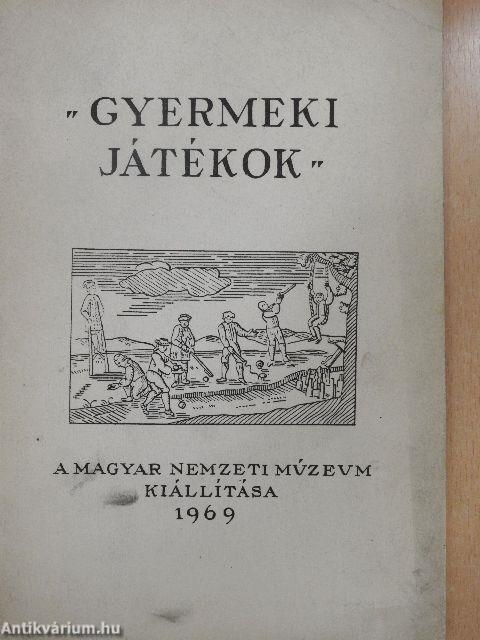 "Gyermeki játékok"