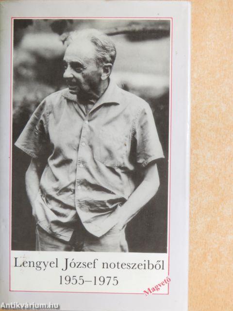 Lengyel József noteszeiből