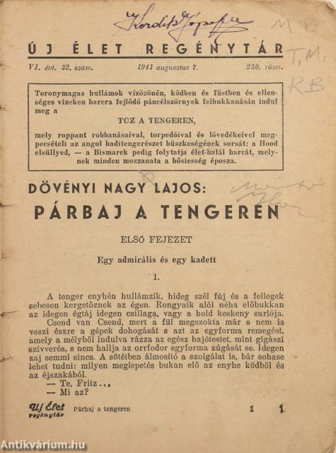 Párbaj a tengeren