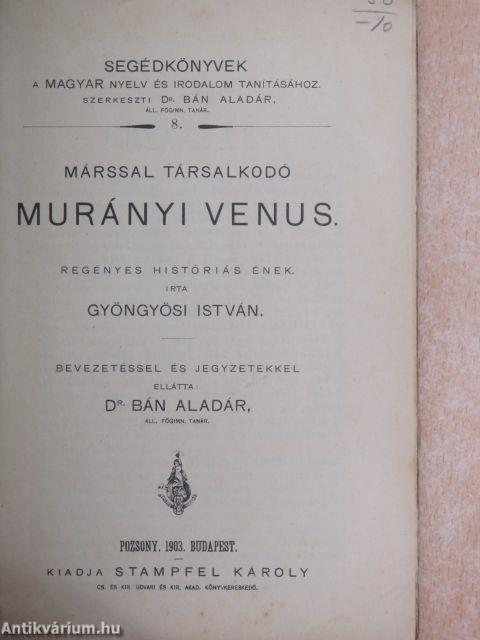 Márssal társalkodó Murányi Venus