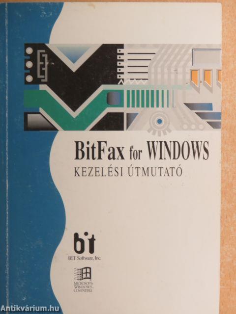 BitFax for Windows 2.0 változat