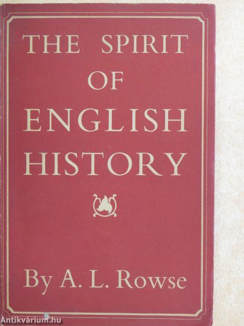 The spirit of english history