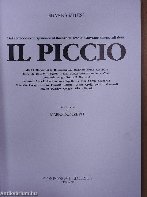 Dal Settecento bergamasco al Romanticismo di Giovanni Carnovali detto il Piccio