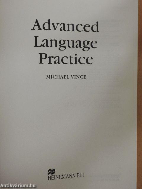 Advanced Language Practice with Key