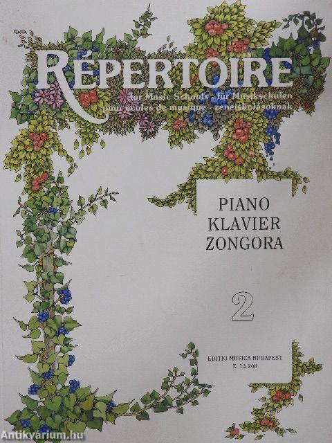 Répertoire zeneiskolásoknak
