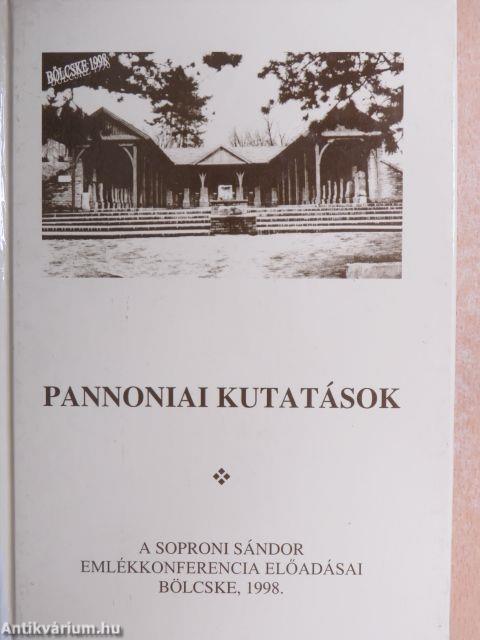 Pannoniai kutatások