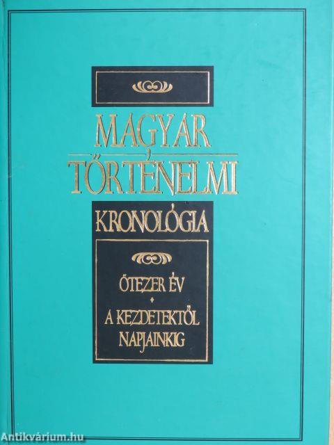 Magyar történelmi kronológia