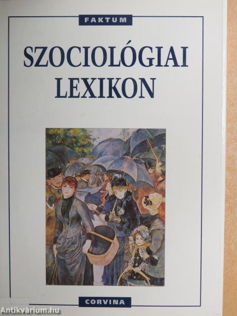 Szociológiai lexikon