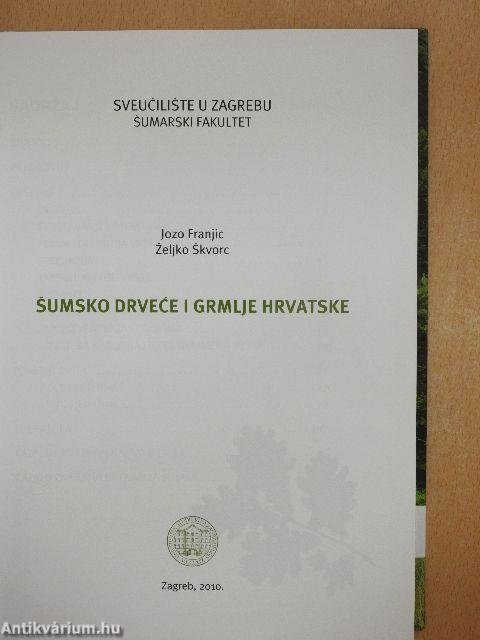 Sumsko drvece i grmlje hrvatske