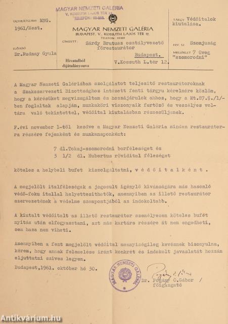 Levelek Sárdy Brutushoz - 5 db