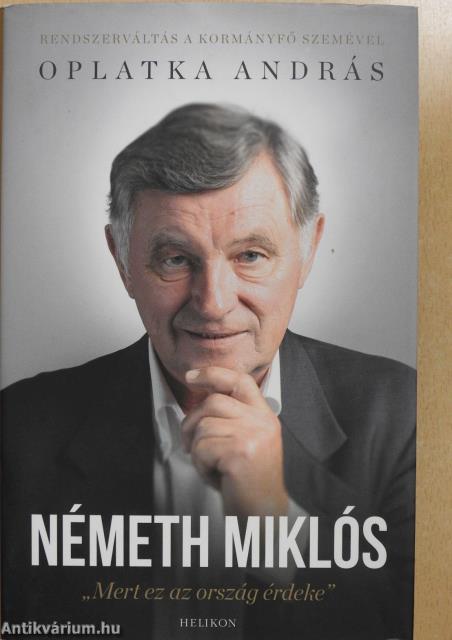 Németh Miklós (aláírt példány)