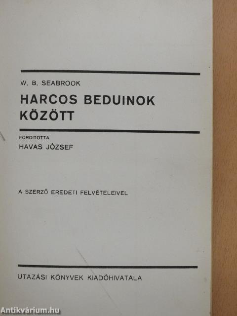 Harcos beduinok között