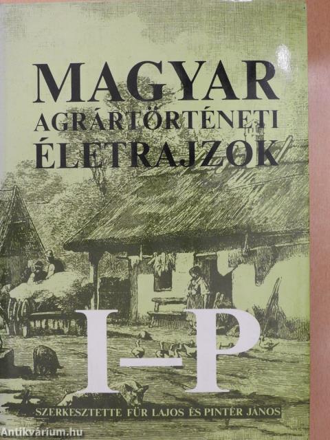 Magyar agrártörténeti életrajzok II. (töredék) (dedikált példány)