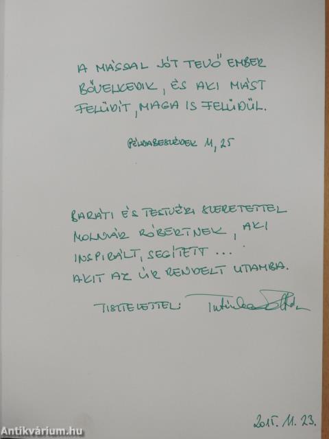 Gyermekeimnek (dedikált példány)