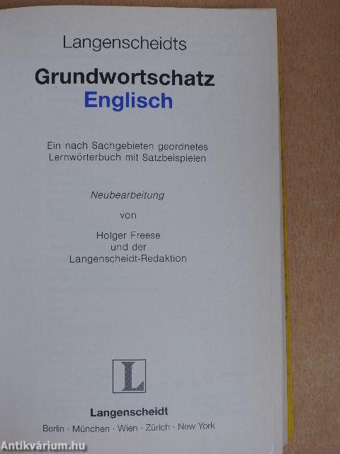 Langenscheidts Grundwortschatz Englisch