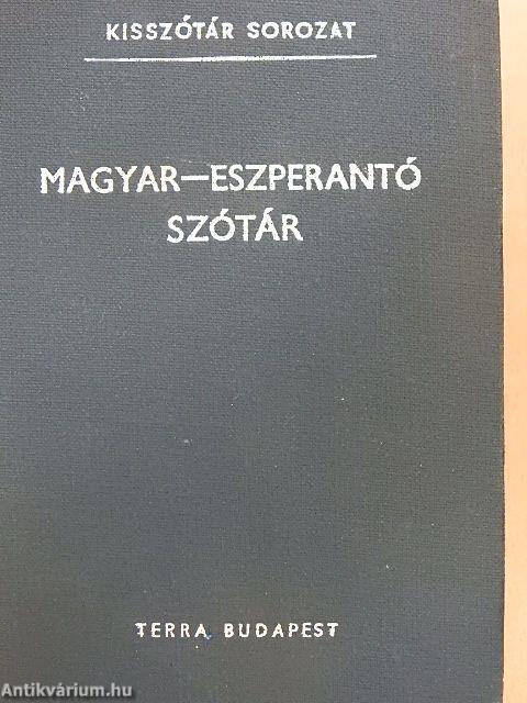 Magyar-eszperantó szótár