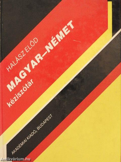 Magyar-német kéziszótár