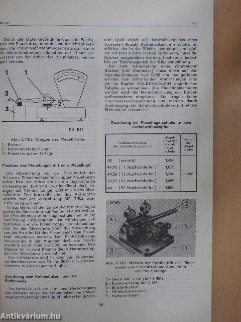 Werkstättenhandbuch für Personenkraftwagen Skoda 105 S, 105 L, 120 L, 120 LS