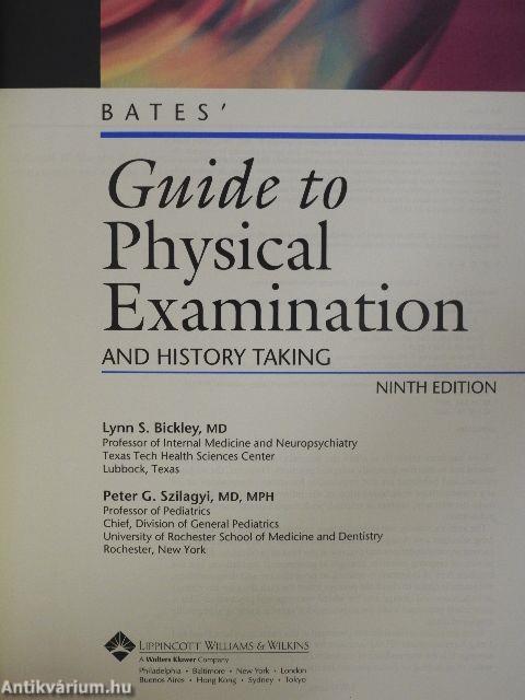 Bates' Guide to Physical Examination and History Taking - CD-vel