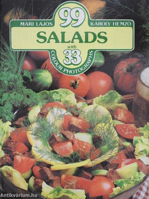 99 salads with 33 colour photographs