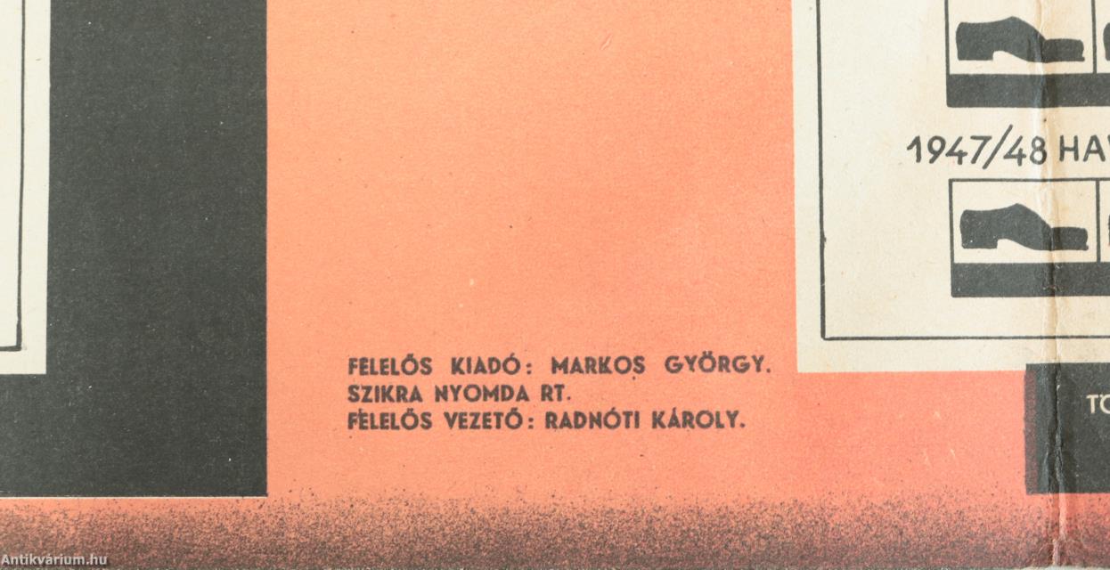A 3 éves terv első évének eredményei