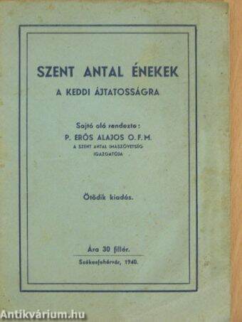 Szent Antal énekek