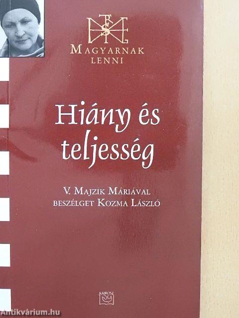 Hiány és teljesség