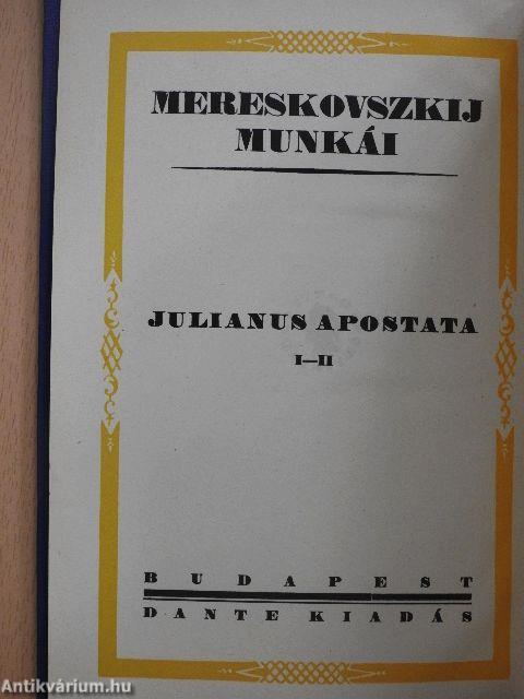 Julianus apostata I-II.