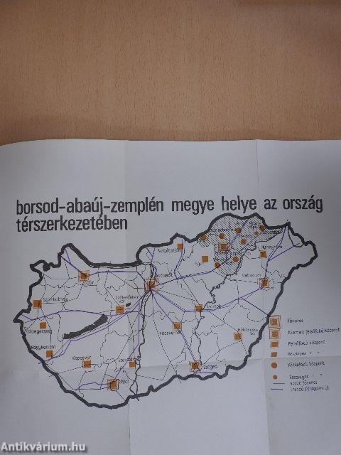 Településhálózat-fejlesztés, Borsod-Abaúj-Zemplén megye településhálózat-fejlesztési terve