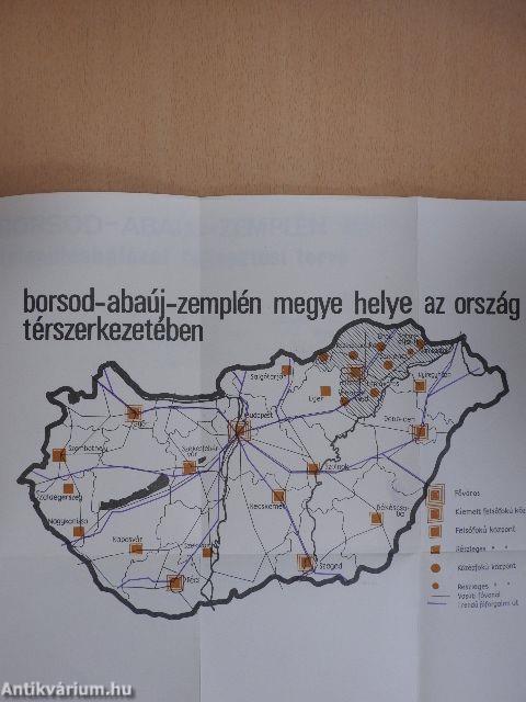 Településhálózat-fejlesztés, Borsod-Abaúj-Zemplén megye településhálózat-fejlesztési terve