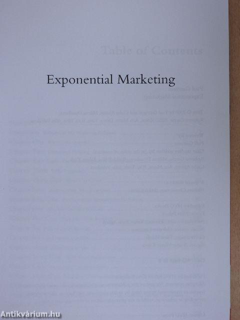 Exponential Marketing