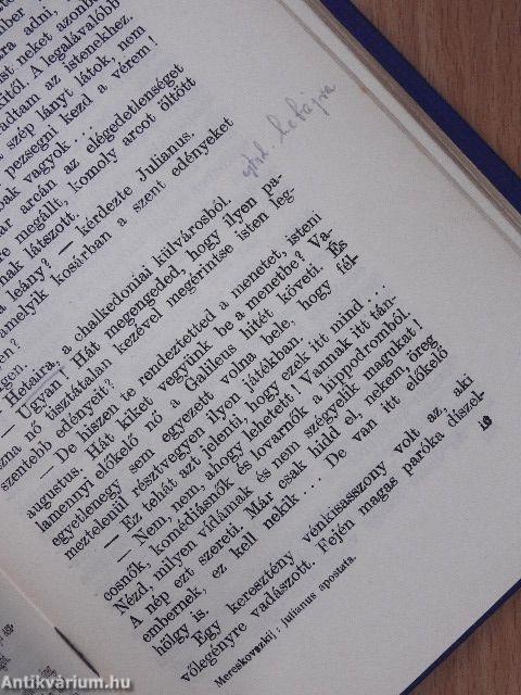 Julianus apostata I-II.