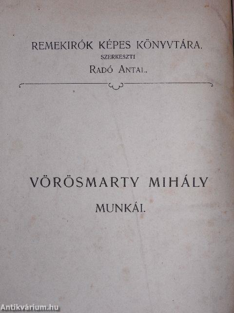 Vörösmarty Mihály munkái I.