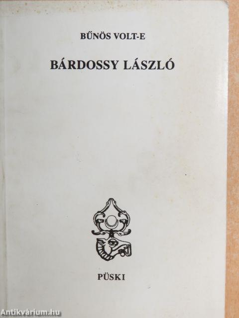 Bűnös volt-e Bárdossy László