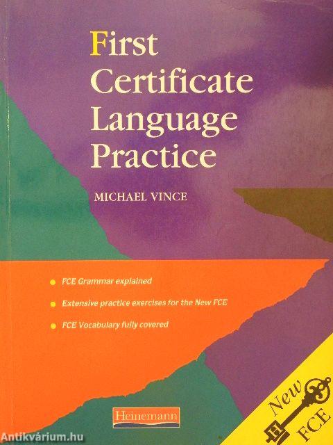 First Certificate Language Practice